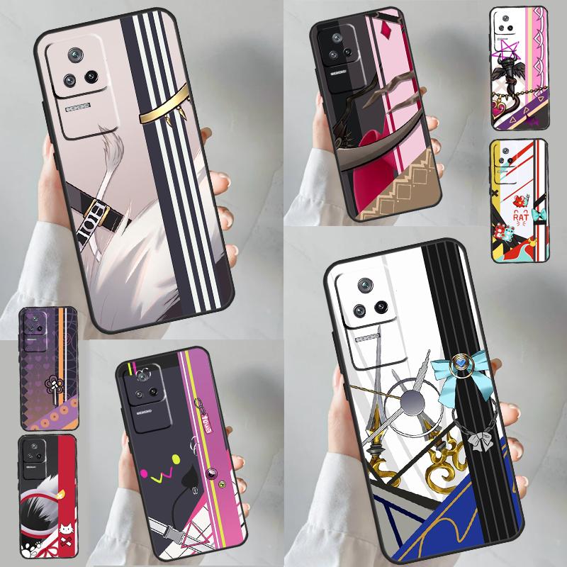 Anime Hololive Case For Xiaomi 13 14 Ultra 12 Lite 11T 12T 13T Pro POCO M6 Pro X6 X5 X3 F3 F5 M5s Cover