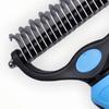 Pet Detangling Rake with Rake Cat Dematting Comb Double-Sided Undercoat Brush Deshedding Brush