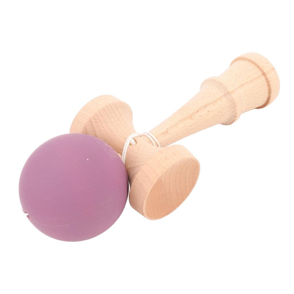 Kendama Wooden Kendama Toy Portable Kendama Improves Hand Eye Coordination with String for Indoor and Outdoor