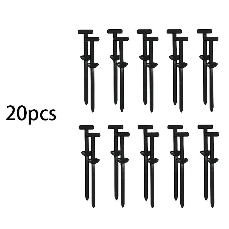 5-200pcs Nylon Cable Tie Buckle-Heavy Duty Zip Ties Holder with Pin & Button Design Plastic Cable Ties Tool Fasteners Car Body