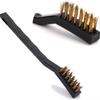 36pcs Wire Brushes Cleaning Brushes Small Tool For Mechanical Derusting Remove Paint Wire For Cleaning Steel Paint Stains