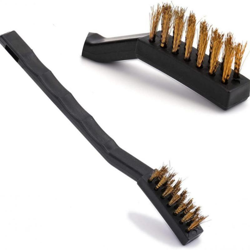 36pcs Wire Brushes Cleaning Brushes Small Tool For Mechanical Derusting Remove Paint Wire For Cleaning Steel Paint Stains