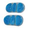 2Pcs Gel Ice Pack Reusable Hot Cold Compress Discomfort Relief Ice Pack for Home Outdoor Blue