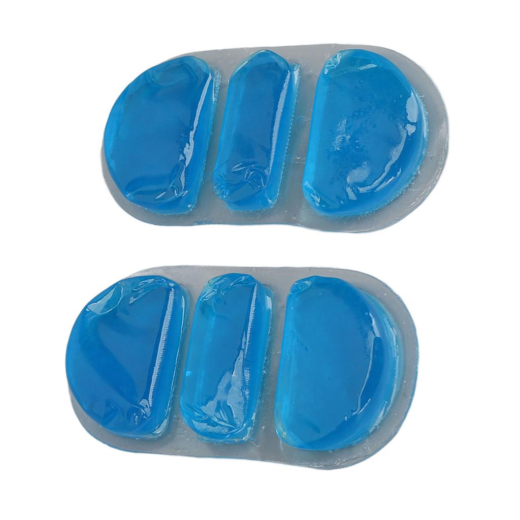 2Pcs Gel Ice Pack Reusable Hot Cold Compress Discomfort Relief Ice Pack for Home Outdoor Blue