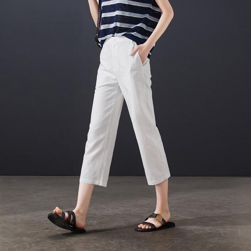 

SOFSIL Women s High-Waist Straight-Leg Casual Pants 30/XXL