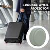 8Pcs Silicone Luggage Wheel Silent Covers Soft Flexible Wear Resistant Noise Reducing Suitcase Wheel Protector
