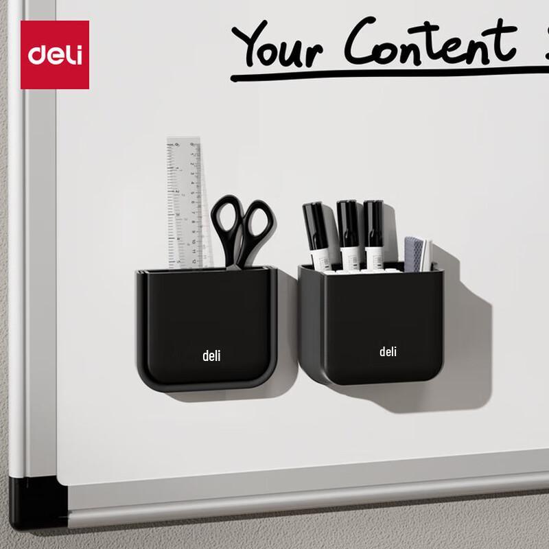 Deli Magnetic Foldable Pen Holder for Whiteboard