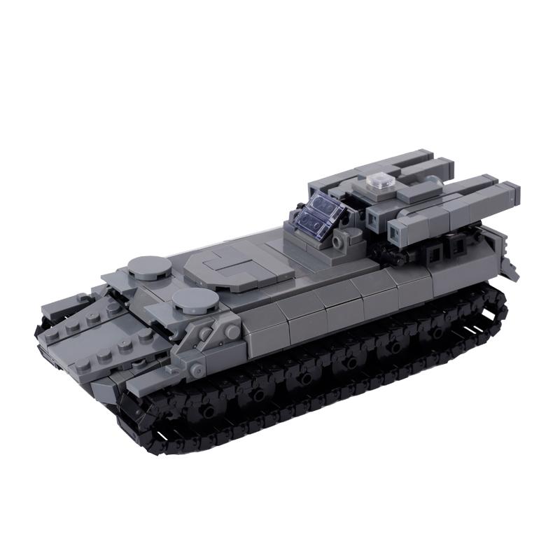 MOC WW2 Militray Soviet T34 Main Battle Tank Model Building Blocks War Scene Russia Fighter Armored Car Bricks Toys Boys Gift