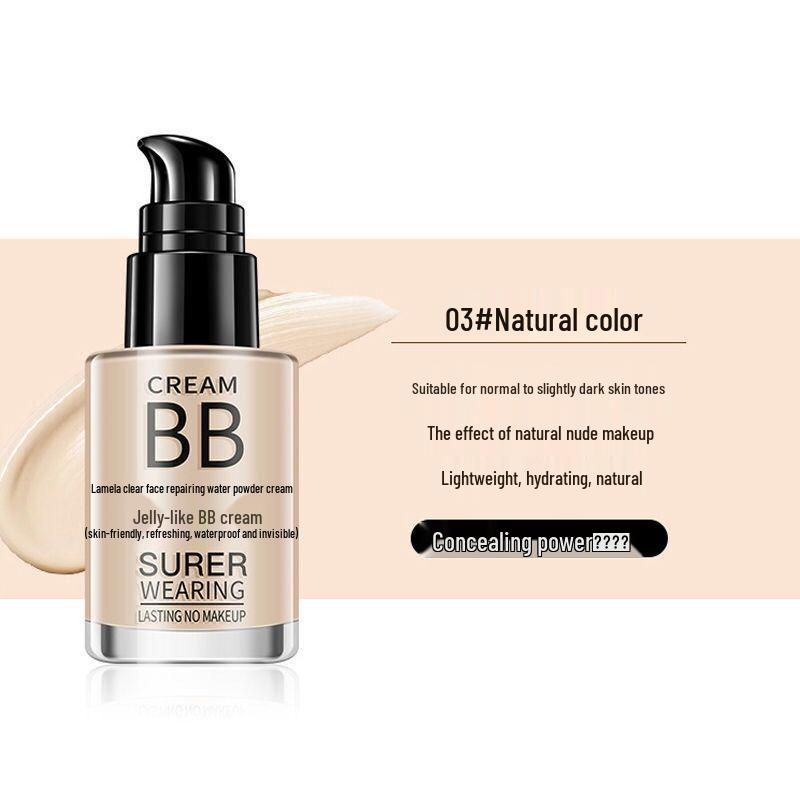 La Mer Clear Complexion BB Cream Foundation: Waterproof, Sweatproof, Moisturizing Concealer with Long-lasting Adherent Formula.