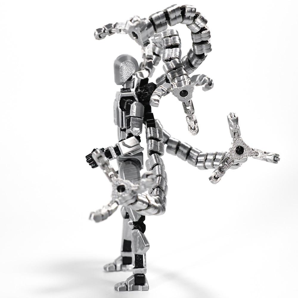 3D Printed Mannequin Dummy 13 Tentacle Series Toys Action Figures Multi-Jointed Movable Shapeshift Robot Parent Child Games
