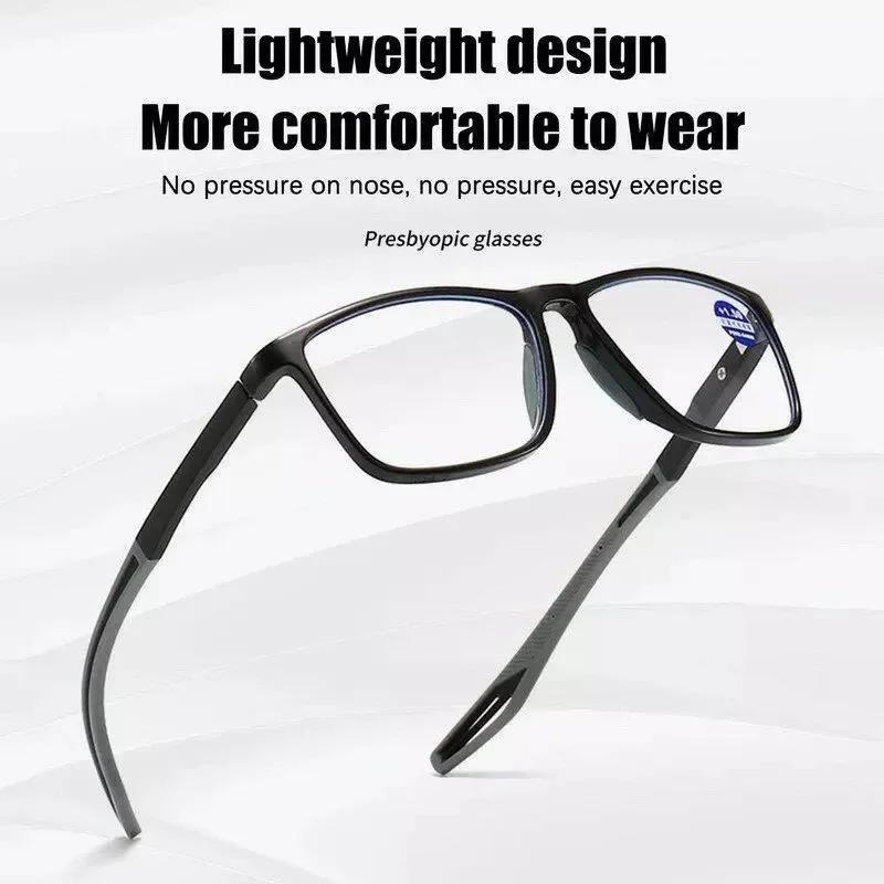 4PCS Men Outdoor TR Sport Reading Glasses Women Presbyopia Fashion Reading Eyeglasses Eyewear +1.0 +2.0 +2.5 +3.0 +3.5 +4.0