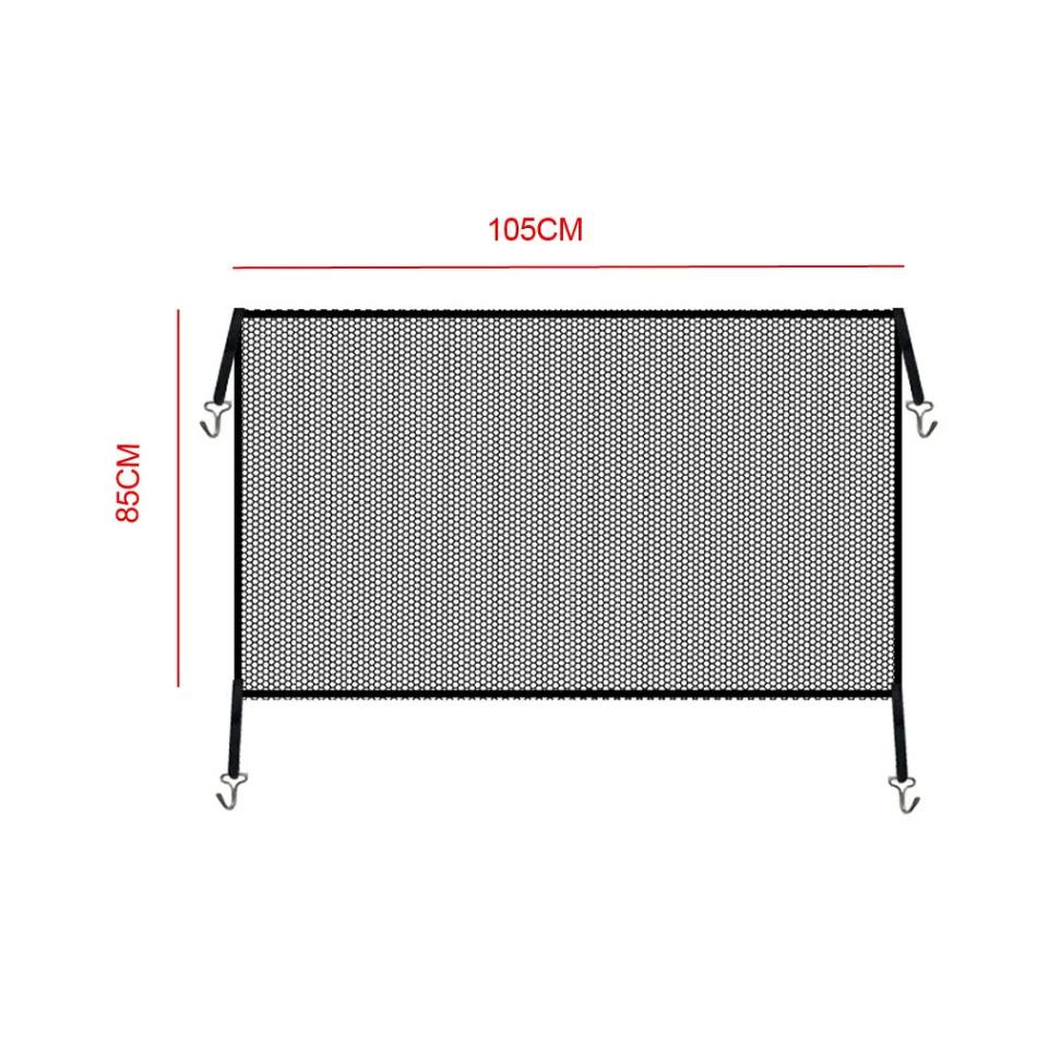 Radiador de Aire para Coche Malla Protectora Anti-Obstrucción Barrera Resistente a Ratas Malla Repelente de Insectos Red Protectora para Condensador de Coche
