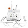 7 IN 1 Beauty Machine Microdermabrasion BIO Hot Cold Hammer Face Skin Beauty InstrumentUK Plug 220V