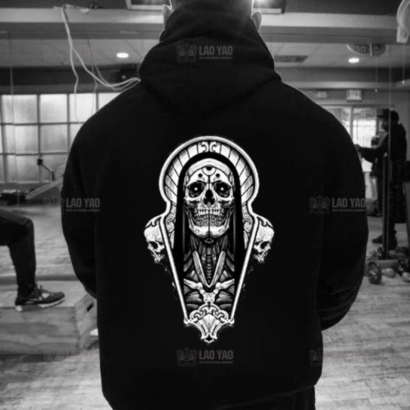New La Muerte Hoodie Pattern Sweatshirt Hallowee