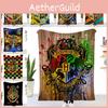 Harry Themed Potter 3d Digital Print Pattern Blanket Blanket Supplies Household