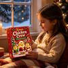 Christmas Novelty Items 2026 Chick Advent Calendar, 24 Day Countdown Box with Acrylic Collectible Toys Ornaments, Festive Tree Hanging Decor