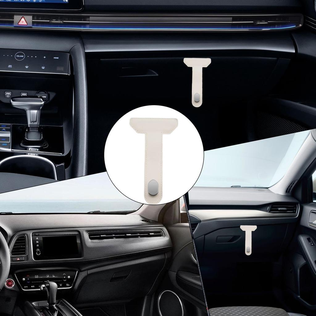 Car Adhesive Hook,Adhesive Hook for Car Key,Strong Adhesive Hook Stick On Dashboard - Automotive