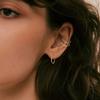 Drperfect 1 Stück Chirurgischer Stahl Nasenring für Damen Herren Septum Ring Clicker Conch Helix Knorpel Ohrringe Piercing Schmuck