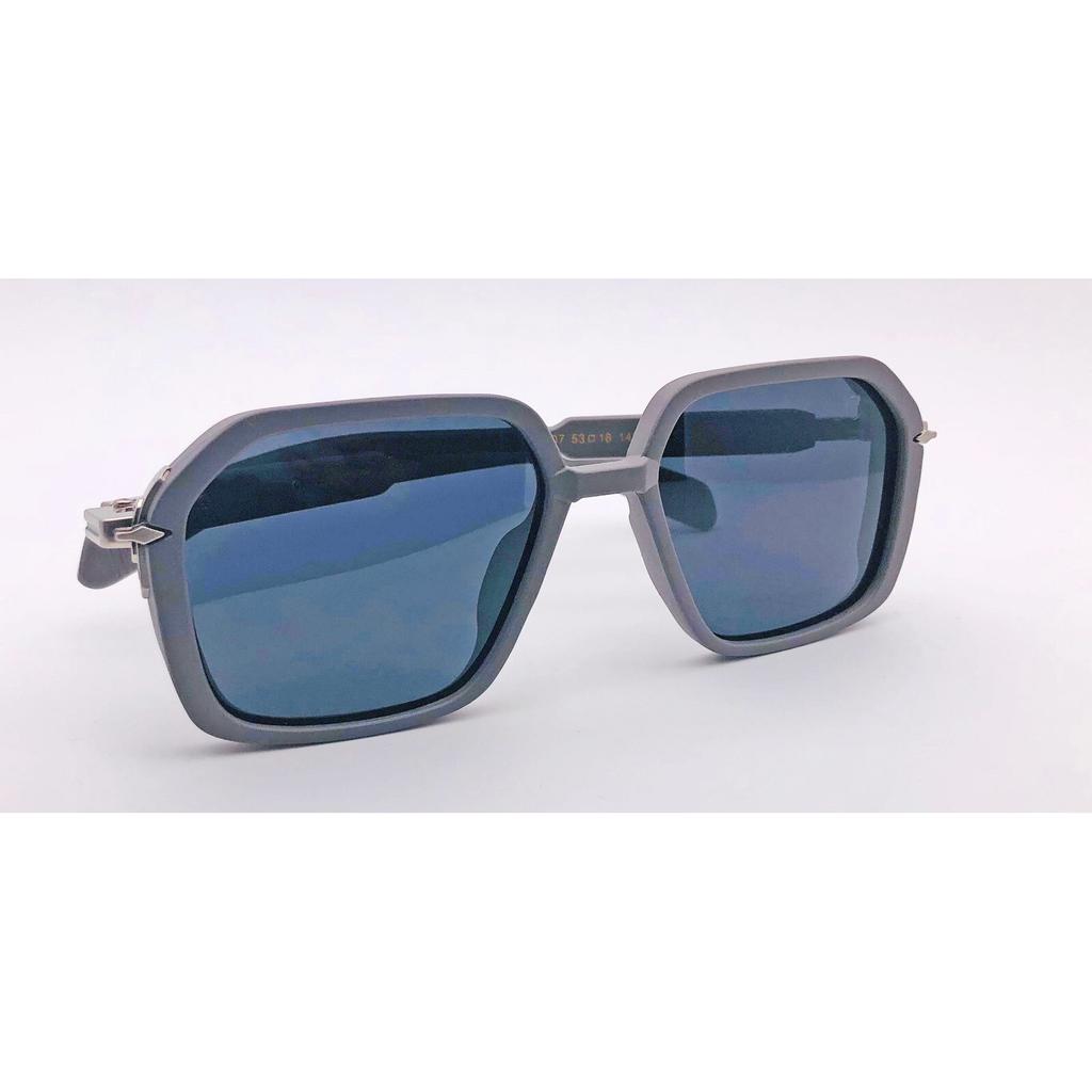 RSINC Unisex Designer Sunglasses UV ProtectionVintage Square Grey Grey  KH-2307 B0DKTK96PX