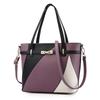 Elegant Pu Patchwork Leather Handbags For Women With Multifunctional Design
