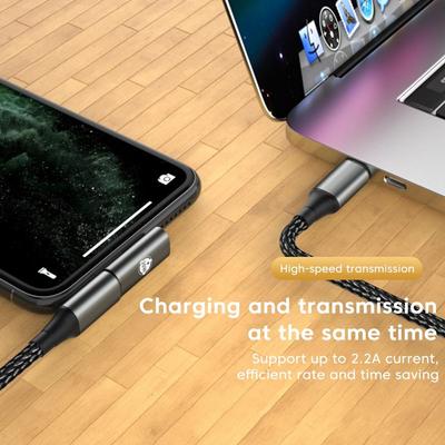 1 szt. PD20W typ C szybkie ładowanie Adapter OTG dla IPhone 14 13 12 USB C żeńskie do oświetlenia męski konwerter łokciowy z prostą głową