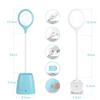 Canmeijia LED Desk Table Lamp USB Stepless Dimming Rechargeable Foldable Student Reading Light Phone Holder Lamp USB Night Lamp