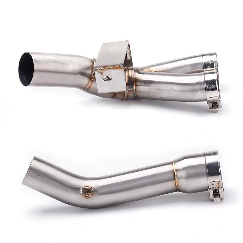 Yamaha FZ1N Motorcycle Exhaust Modification: 51mm Mid-Section Upgrade