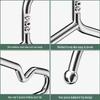 Durable 304 Stainless Steel Clothes Hangers