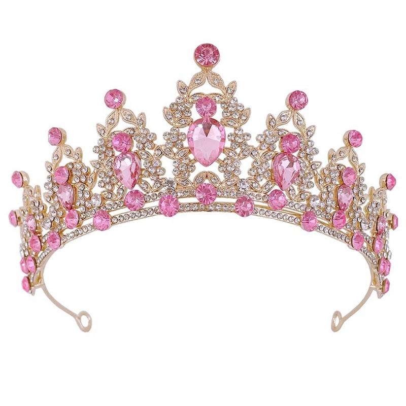 Beautifully Designed Princesses Crown with Adjustable Headwear for Fashion Lover at Birthdays Weddings or Cosplay Event