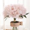 5 Stück Künstliche Blumen Große Hortensie Weiße Pfingstrose Hohe Qualität Brautstrauß Zuhause Hochzeit Wohnzimmer Dekoration Kunstblumen