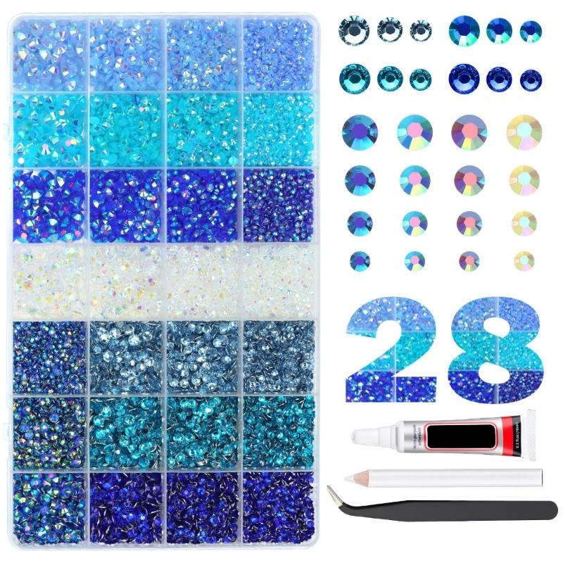 Premium Resin Nail Art Gems Pearls Style Flat Back Rhinestones For Professional Or Home Manicure Flatback Gems