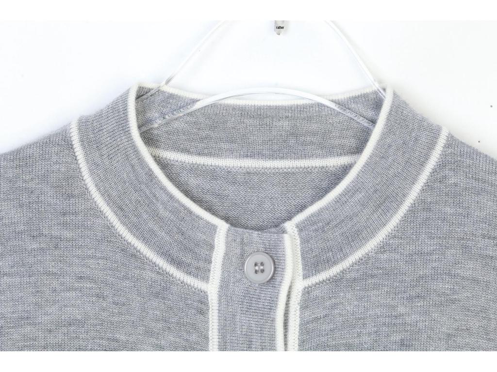 Zhuoya Women's French Color-Block Slimming Knitted Dress Set with Cardigan Vest - Autumn/Winter Collection.