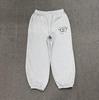 Vintage Grafik Fleece Jogginghose Frauen Casual Klassische Grau Breite Bein Warme Hose Dicke Jogger Hip Hop Winter Hose