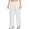 Nike Pantaloni della tuta in maglia casual semplici a gamba dritta con lacci da donna Sail-White HQ5884-133