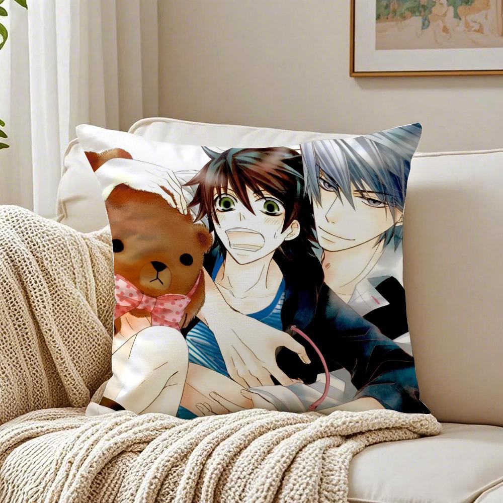 Простая икона моды JJunjou Romantica Наволочка Льняная Наволочка Мягкая для Дивана Кровати Домашнего Комнатного Декора 30x30cm
