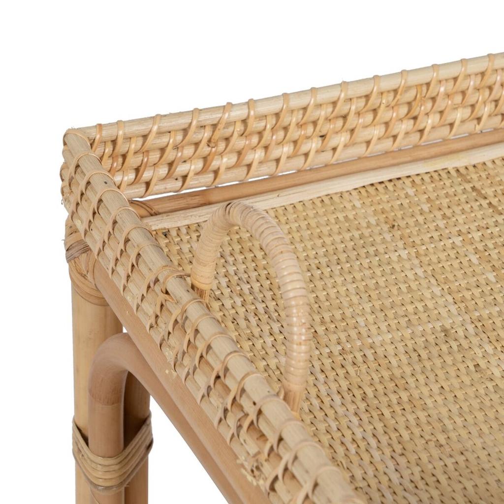 Entrance Furniture 100 X 38 X 81 Cm Natural Rattan