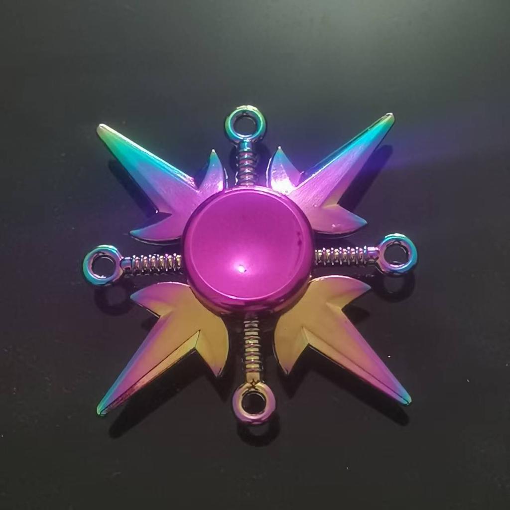 New Style Colorful Alloy Fidget Spinner Gradient Color R188 Mute Bearing Edc Metal Hand Spinner Adult Stress Relief  Fidget Toys