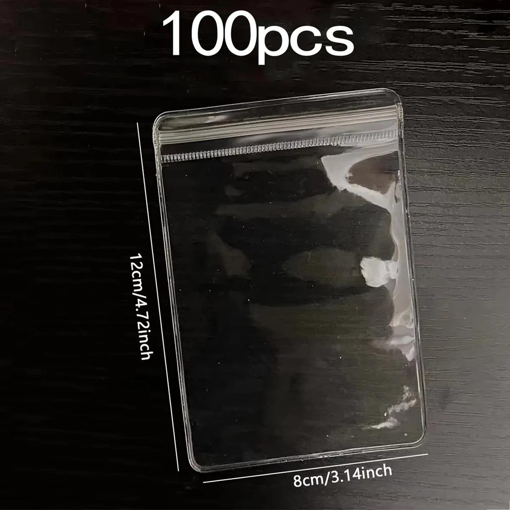 Jewelry Organizer Pouch Bags Transparent PVC Anti-Oxidation Earring Pendant Necklace Bracelet Storage Holder Bags