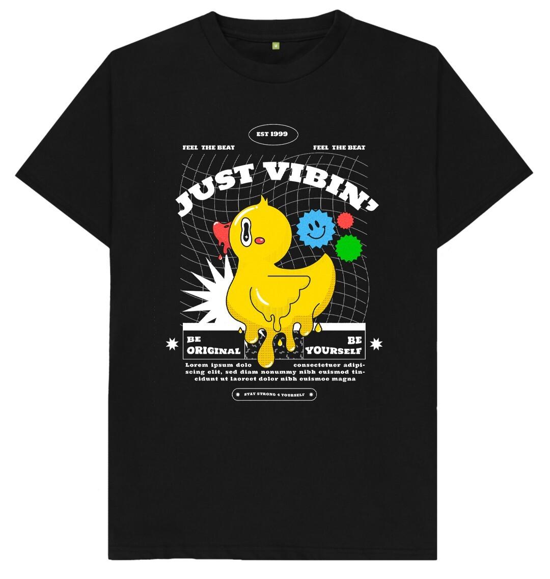 Just Vibin Be Original Be Yourself Feel The Beat T Shirt XXXXL