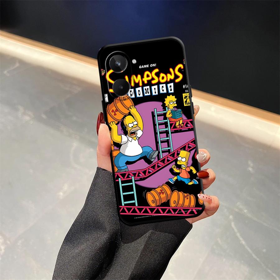 

Fun S-simpsons Phone Cover Case for Realme P3 Ultra Nazro 50 50i C25 11 Pro C21 GT Master Neo2 C33 C35 C53 C55 C15 C12 12 14 realme 7i