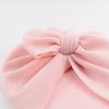Solid Textured Ribbed Turban Baby Hats Bow Topknot Caps for Newborn Boy Girl Toddler Hospital Headwraps Kids Hair Accessories