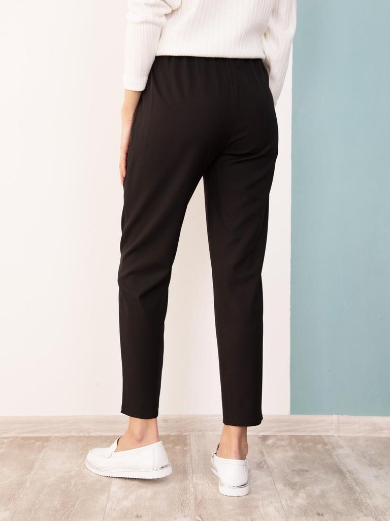 Calça Issa Plus com franzido na cintura