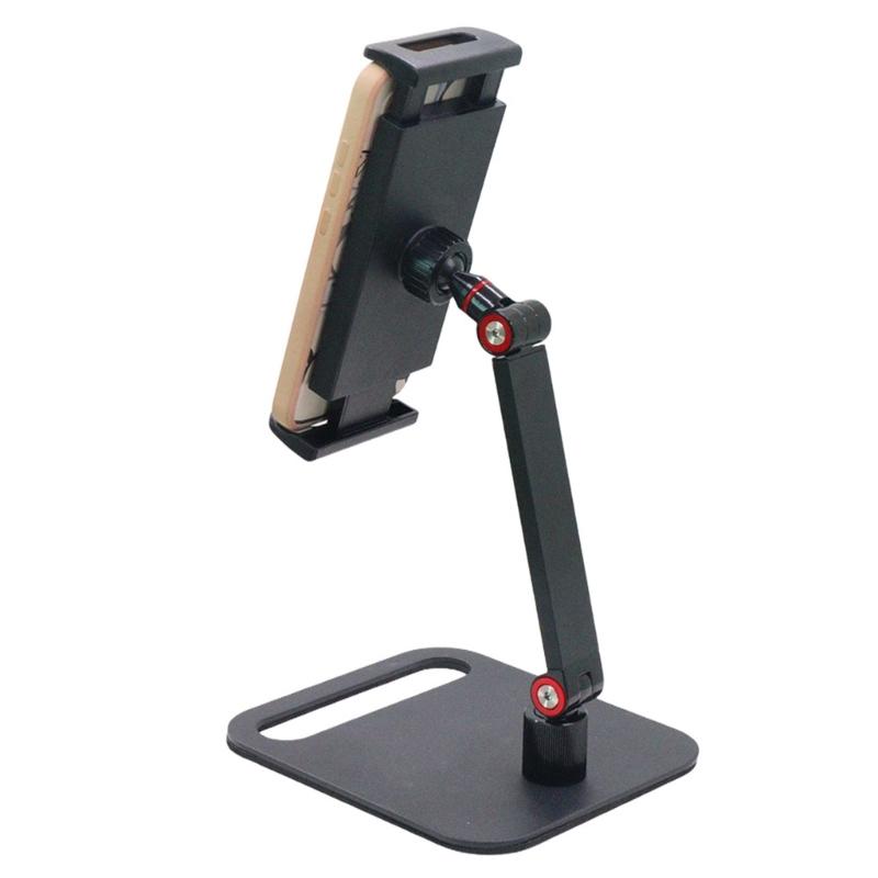 Universal Desktop Tablets Stand Monitor Holder For Smartphone Tablets Monitors With Height Adjustment Foldable Stand