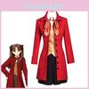 Elegant Tohsaka Rin Matou Sakura School Uniform Suit Cosplay Costume For Women