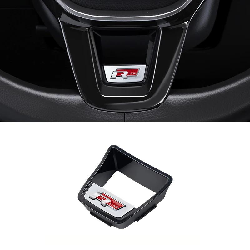 

For VW VOLKSWAGEN 2026 New The steering wheel decorative sticker RLine logo is applicable to the Volkswagen Passat GTI Polo Golf
