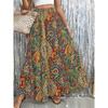 Vibrant Patterned Skirt for Women, Perfect for The Beach, Festivals, Travel, Everyday Wear, Bohemian Style