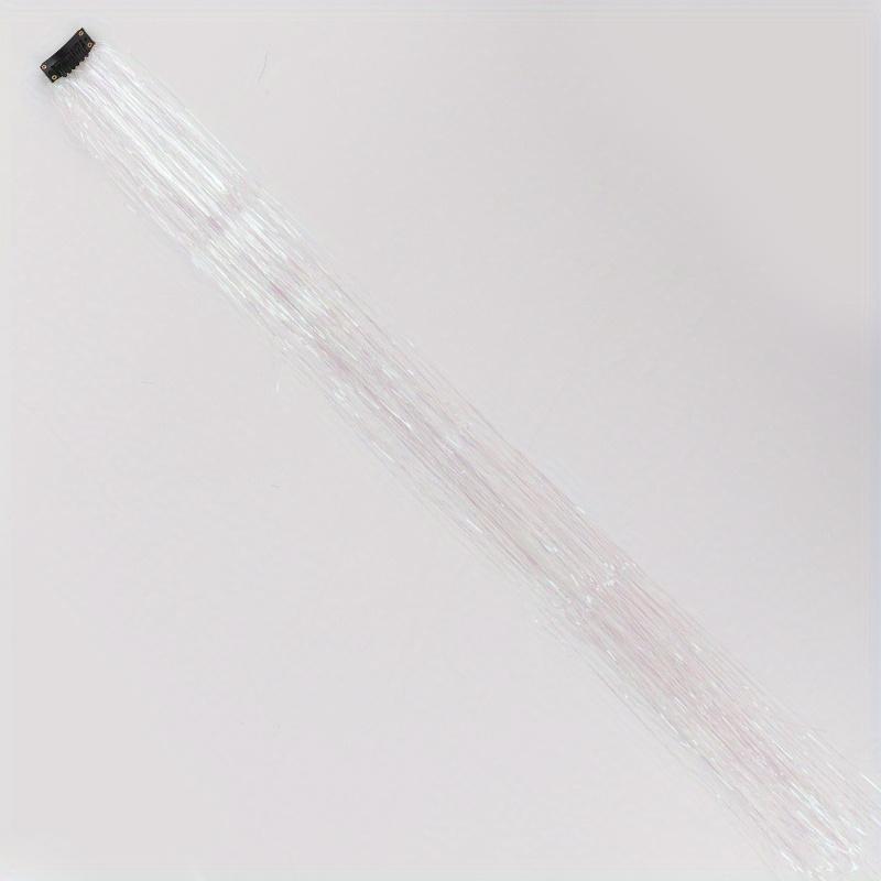 Aosiwig Long 24Inch Clip In Hair Extensions Colorful Natural Hair One Piece Fake False Hairpiece Accessories for Girls Women