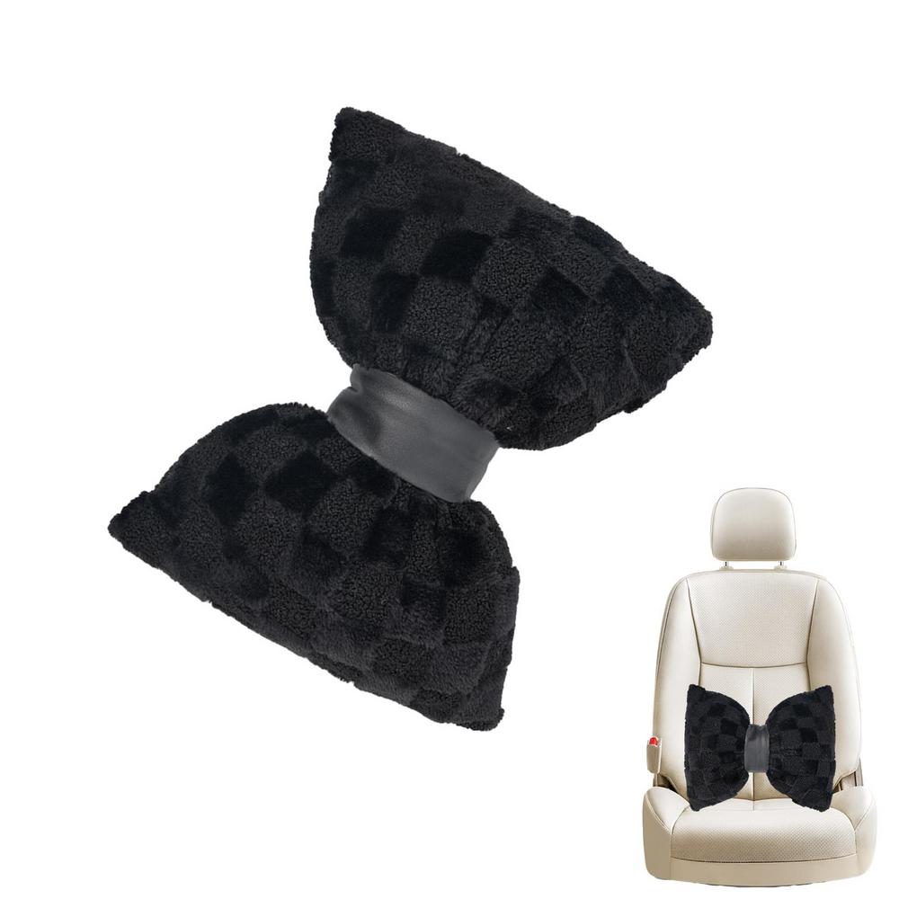 Bil Sittdyna Plysch Framstolskudde Varm Bilsitsskydd Lyxiga Bilsätetillbehör Andningsbar För Kallt Väder