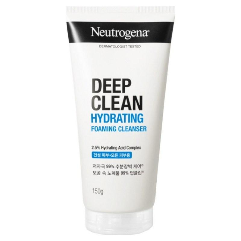 Neutrogena Deep Clean Hydrating Foaming Cleanser, 150g, 1 Pcs