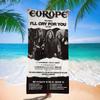 Charismatic Rock Band E-Europe Bath Towel Microfiber Soft Water Absorbing Breathable For Girl Kids Decorative Beach Towel
